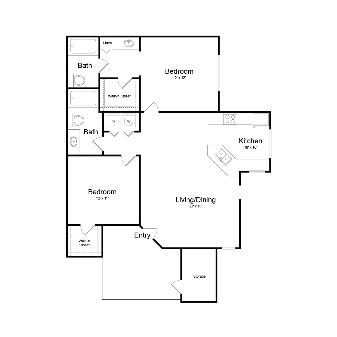 Floor plan B2