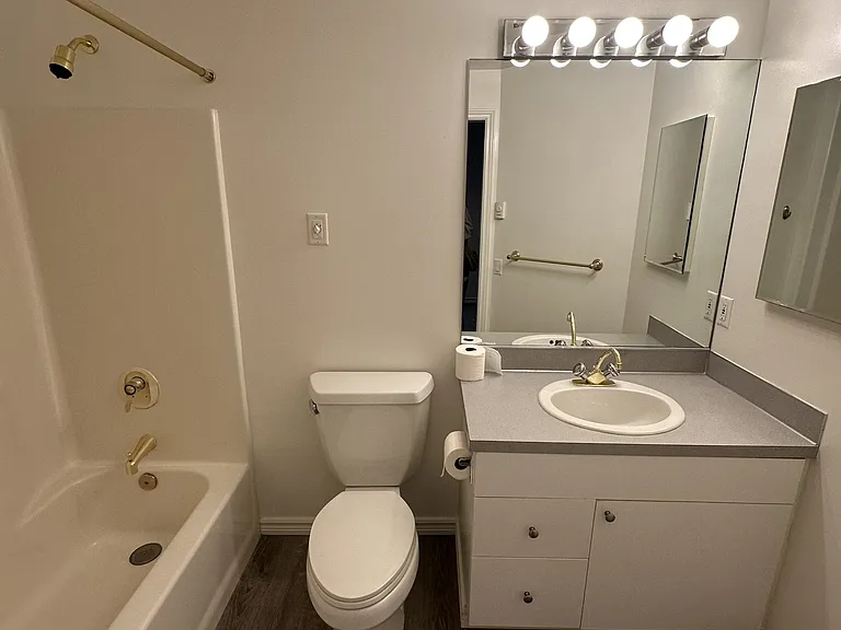 Master bathroom.