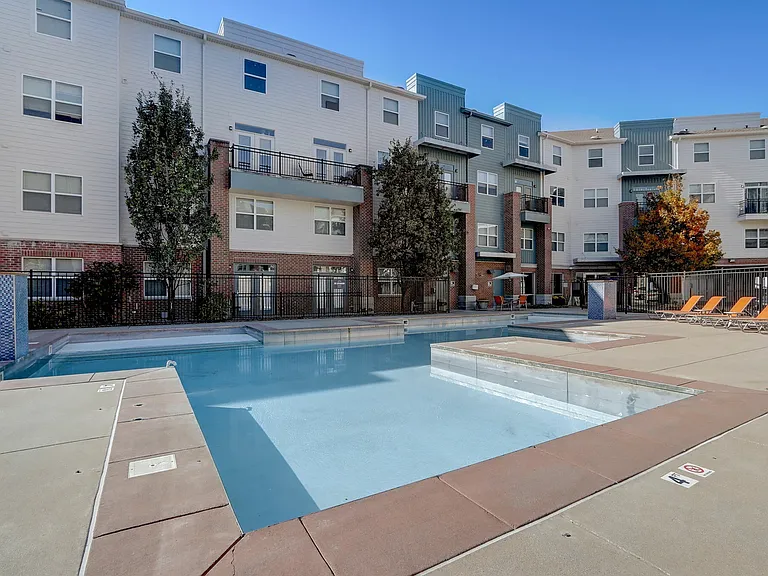 Relax and Refresh at the Heated Pool at Ralston Apartments in Downtown Indianapolis