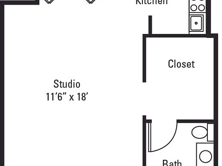 Stunning Large One Bedroom, Lake View, Elevator Building — Photo 9