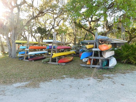 Free canoe and kayak racks