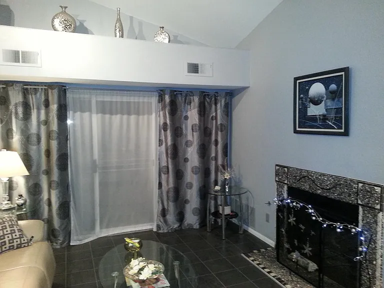 Front Room & Fireplace