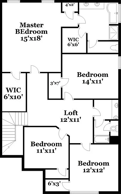 4 bed, 3.0 bath, 2525 sqft, $2,540 — Photo 3