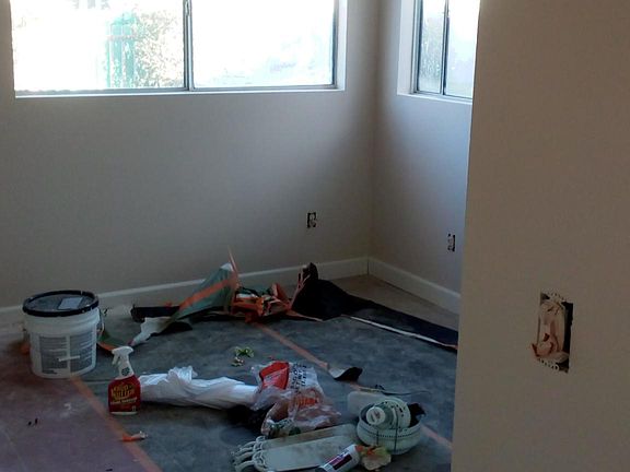 1st bedroom, will be complete 1/31