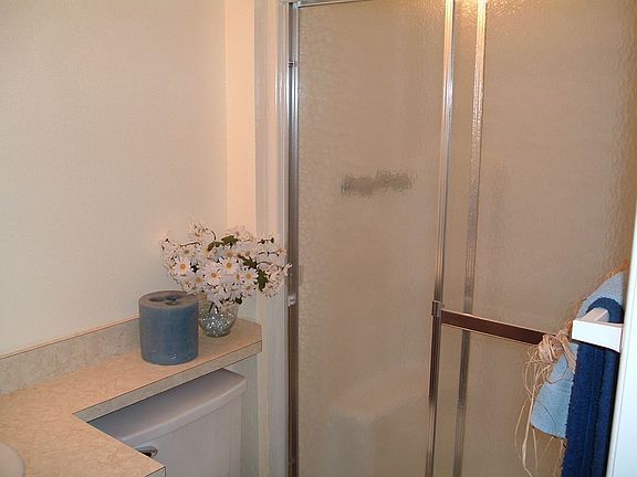 Shower in remodeled master bath
