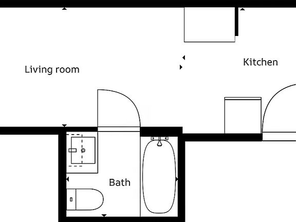 2nd image of 217 W 123rd St #8B
