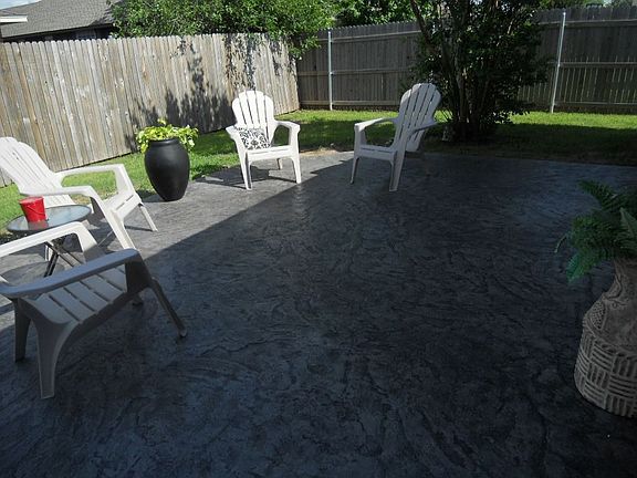 Stamped Concrete Patio