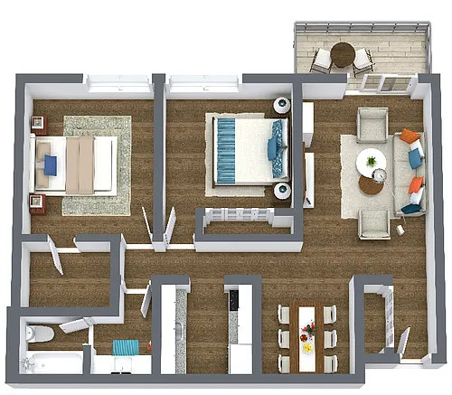 Floor plan Brookfield Select