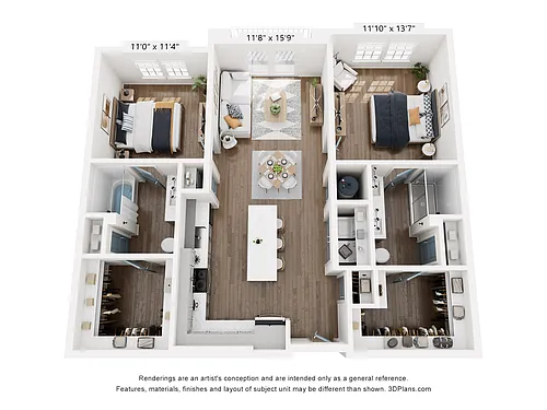 Floor plan B1 - BCIII