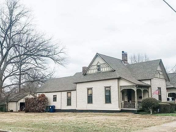 Exterior of house with two car garage