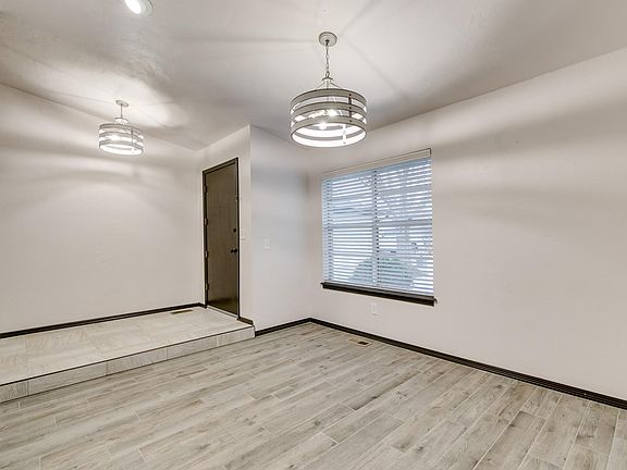 Dining room and front door