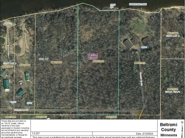 Lake Lot Whipple Ln NE, Kelliher, MN 56650
