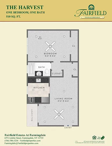 Floor plan The Harvest