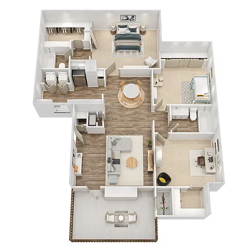 Floor plan Sawyer