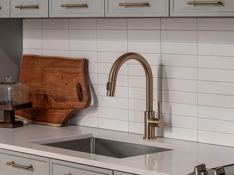 Modern tile backsplashes