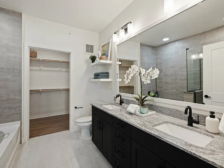 Primary Bathroom with Spacious Closet