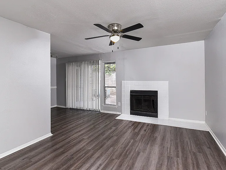 Living Area with Fire Place