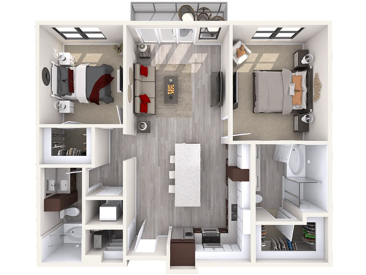 Floor plan B1
