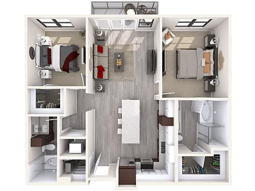 Floor plan B1
