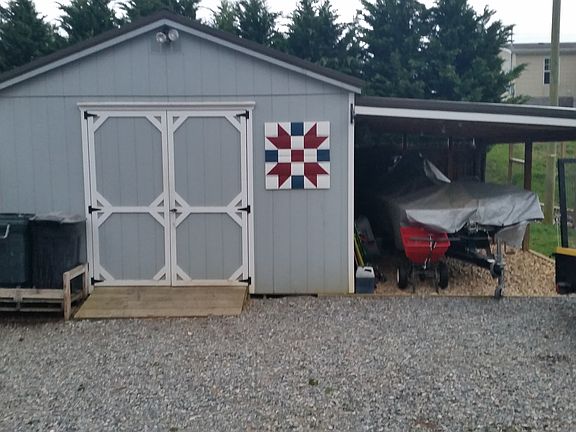 XL storage with carport 