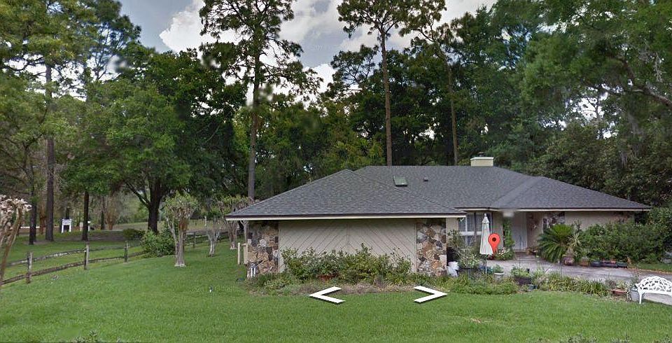 Mature crepe myrtles and neighboring park are a feast for th