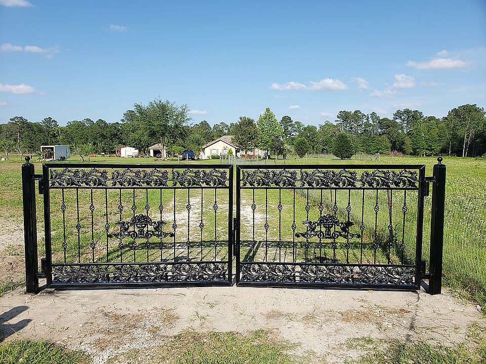 Beautiful steel gate 