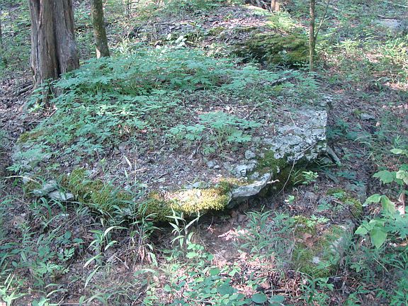 Some rocky outcropping