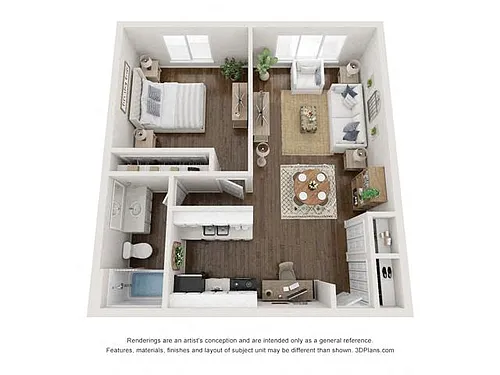 Floor plan Ares II
