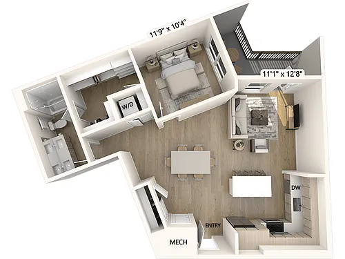 Floor plan A8 - Design Collection II