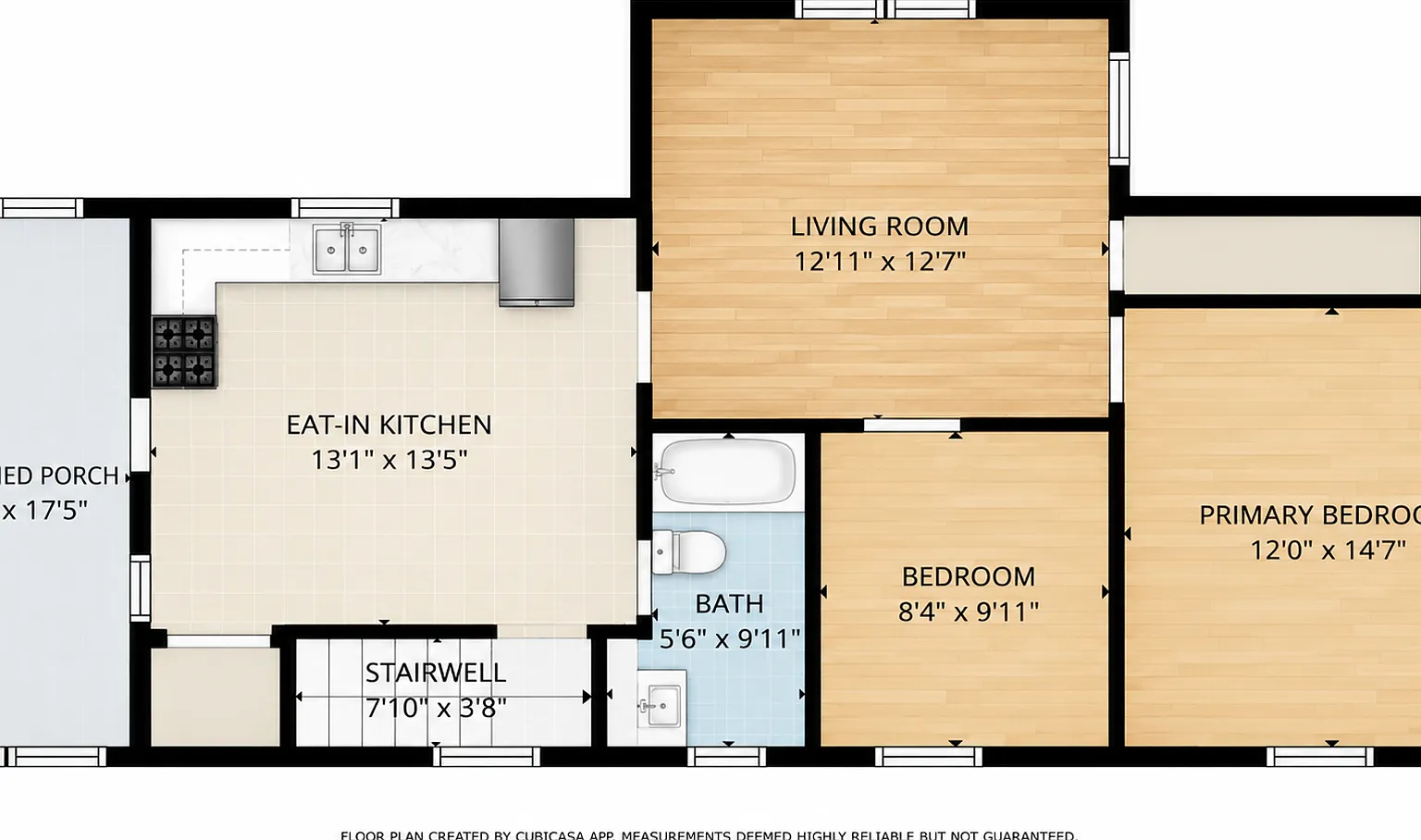 Charming Duplex Near West 7th Hardwood Floors, Porch & Garage! — Photo 1