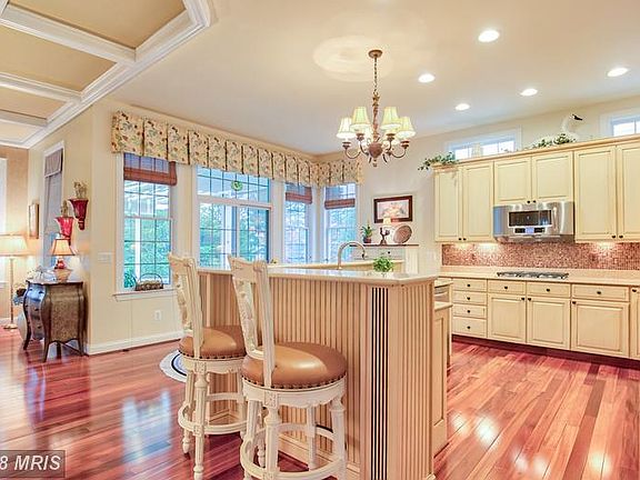 Custom cabinetry and hardwood flooring