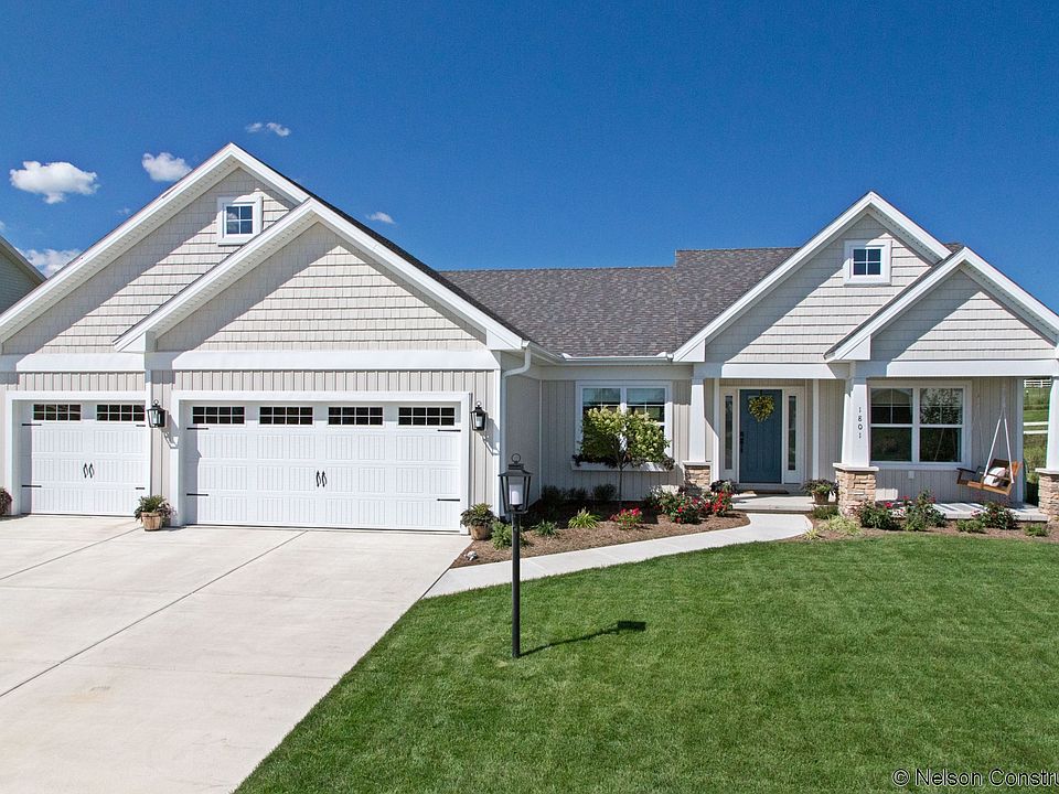 This Sycamore plan features light colors and textures for a beautiful cottage look.