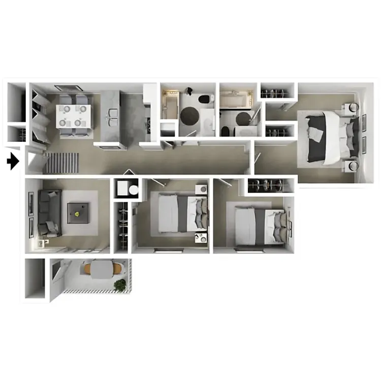 Floor plan C1