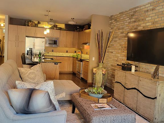 Comfortable lounging area.