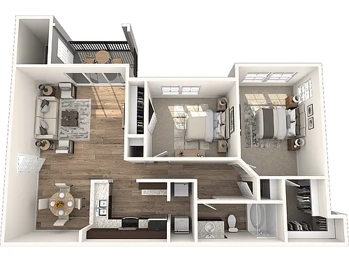 Floor plan The Alexander