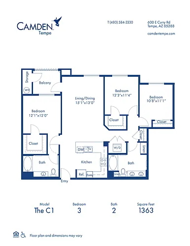 Floor plan The C1