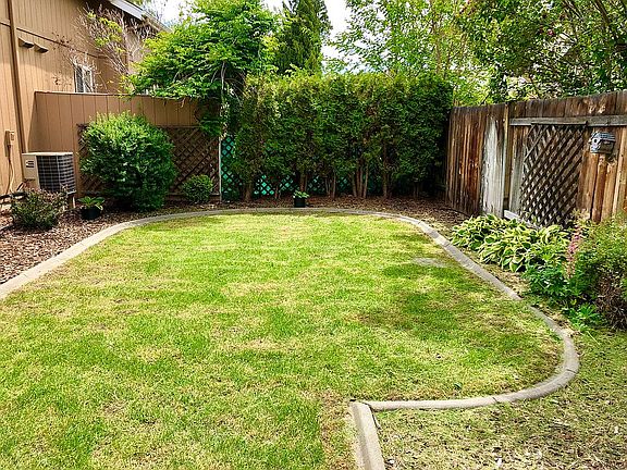 Private Back Yard w/ Gardens