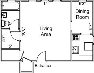 2nd image of 126 E Wilson St APT F