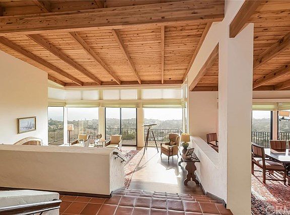 As seen from entry way - Living room, view and dining room.