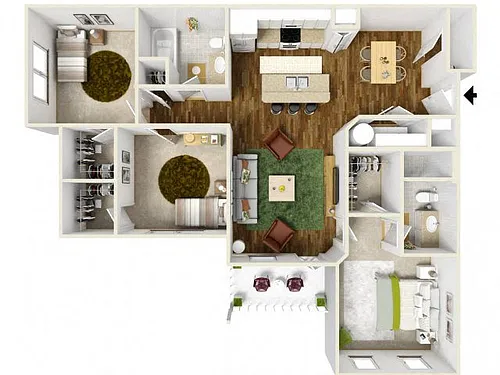 Floor plan C1