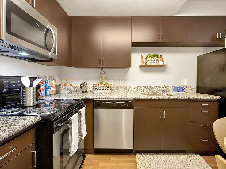 Stylish Kitchen with Sleek Appliances