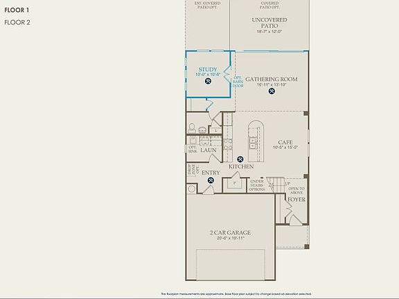 Nelson Floor Plan, Quick Move-In Home, Floor 1