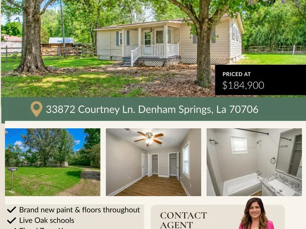 33872 Courtney Ln, Denham Springs, LA 70706