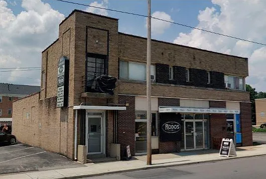 Exterior of building.