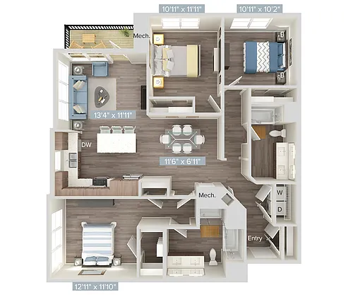 Floor plan C3-1430