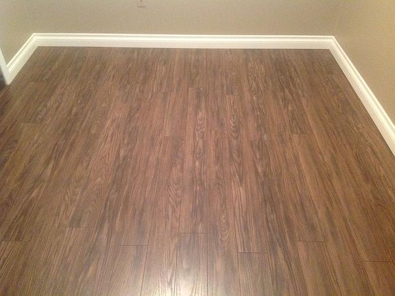 Flooring in dining and living room