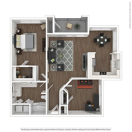 Floor plan B1