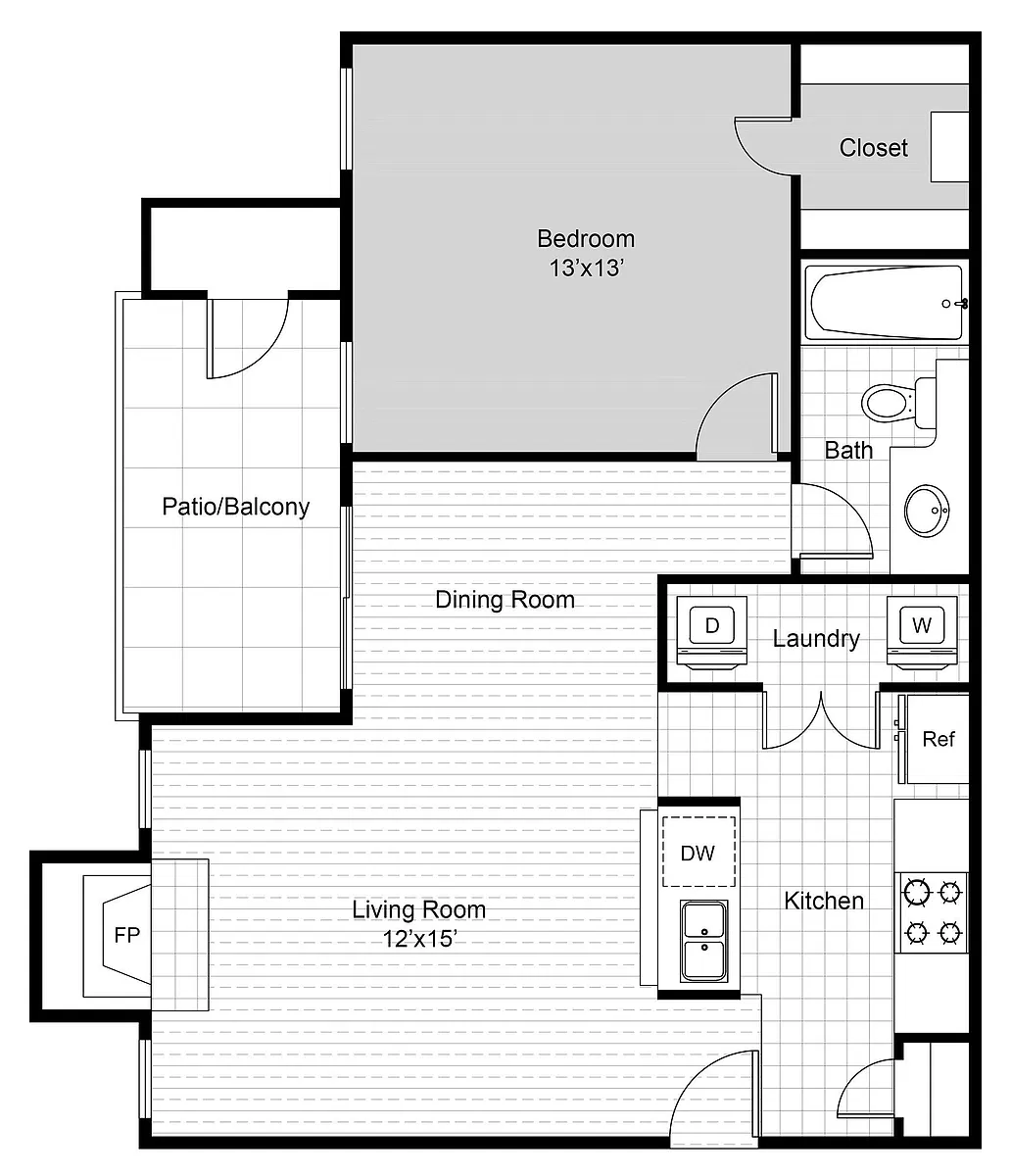 Floor plan Miramar