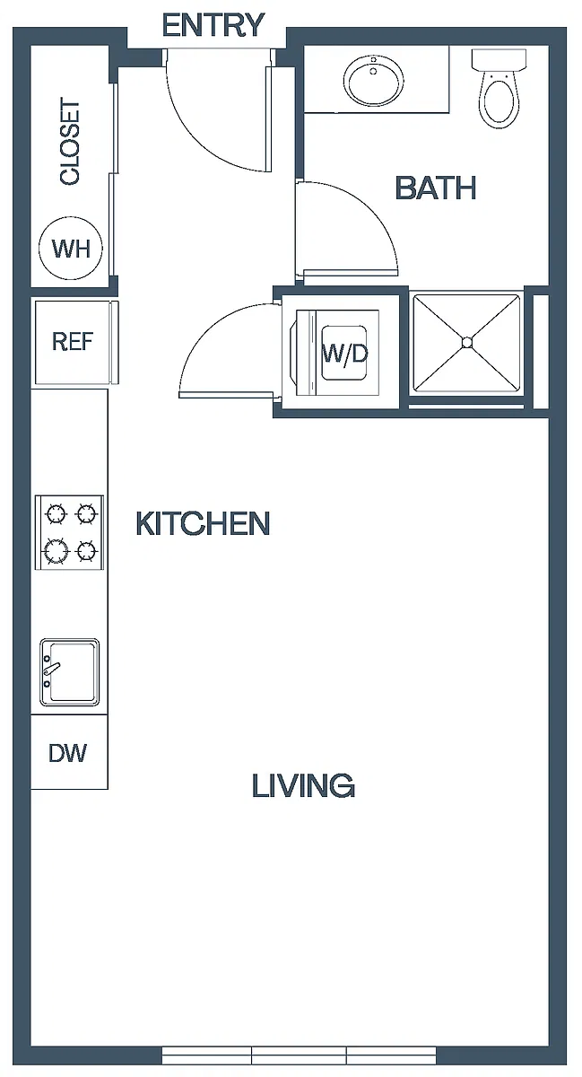 Floor plan Charles MFTE