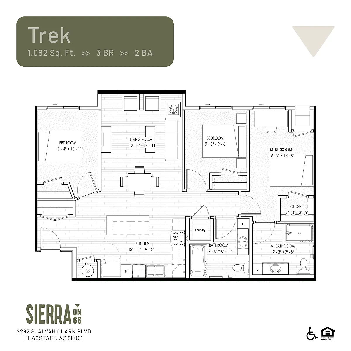 Floor plan Trek